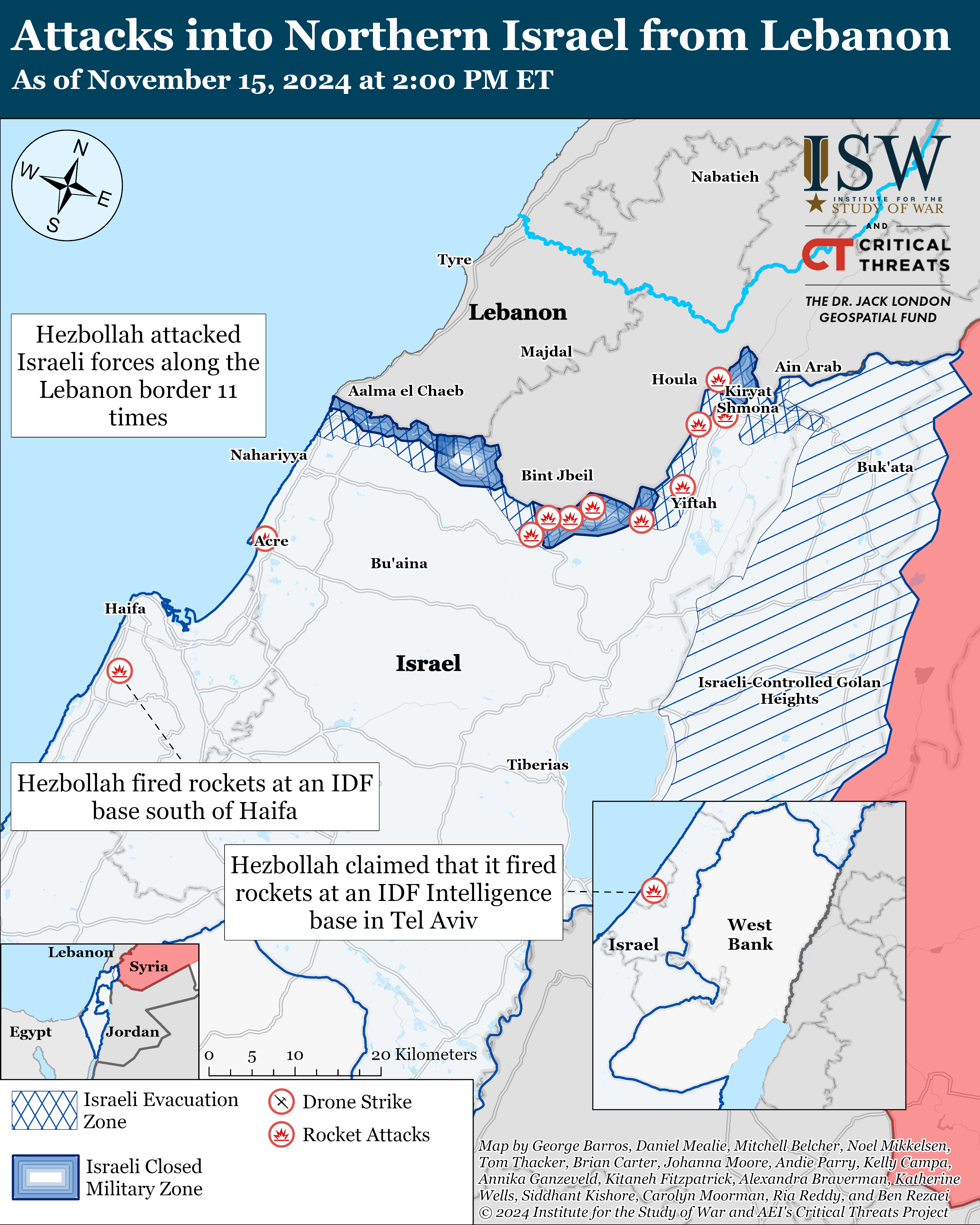 ISW Blog: Iran Update, November 15, 2024